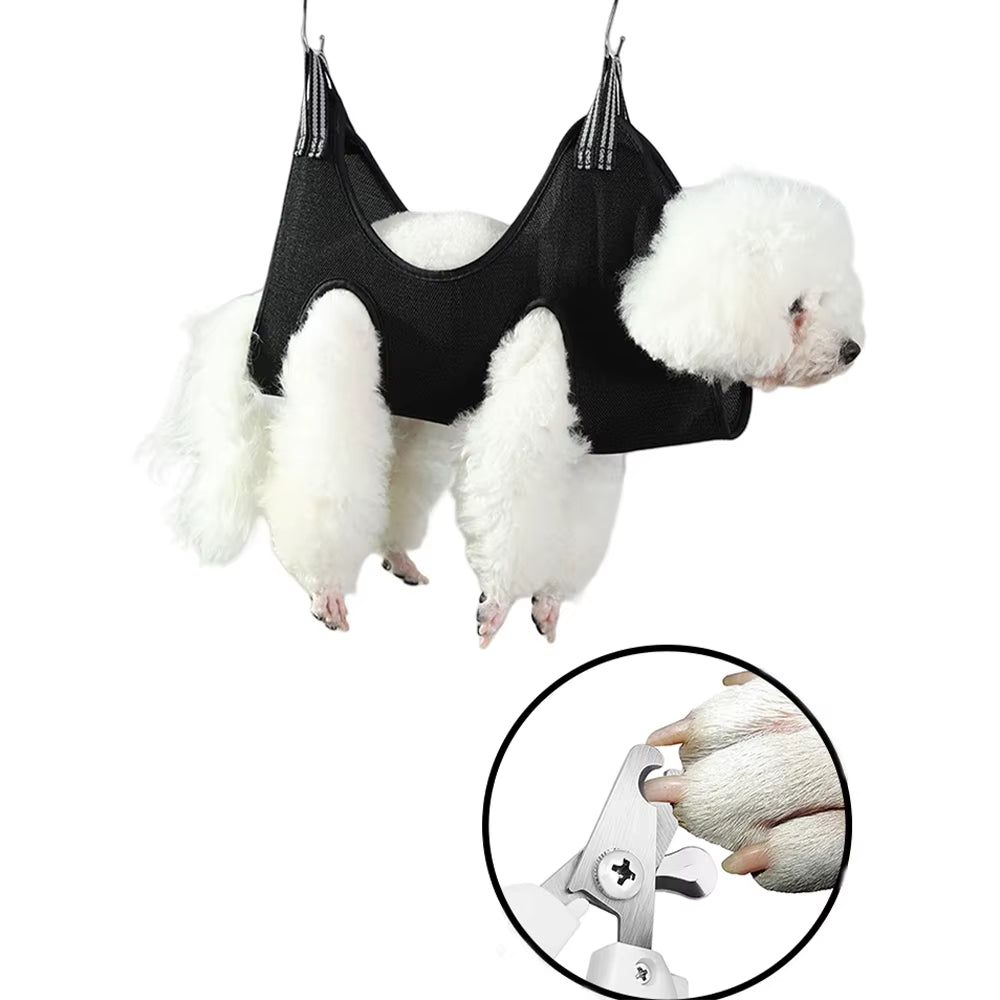 Dog Cat Grooming Hammock Fixed Bath Bag for Nail Cutting anti Scratch Cat Trimming Restraint Bag Cat Beauty Hanging Pet Supplies