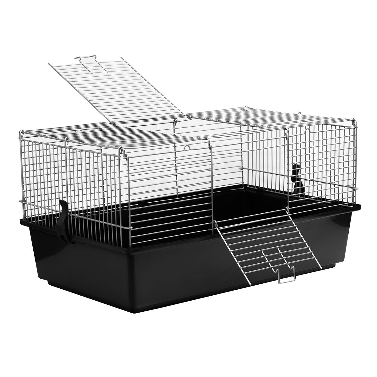 SINGLE LEVEL INDOOR RABBIT CAGE SMALL ANIMAL PET HOME RAT GUINEA PIG HUTCH HOUSE