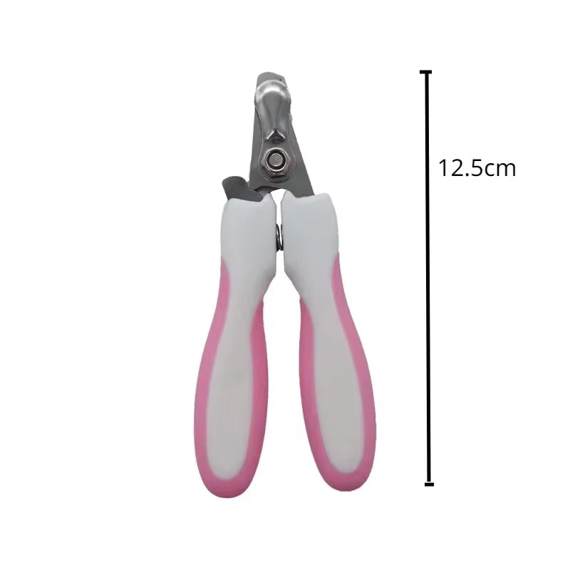 New Dog Nail Clippers Stainless Steel Pet Nail Clipper Professional Nailclipper Cat Scissors Cutters 1Pcs