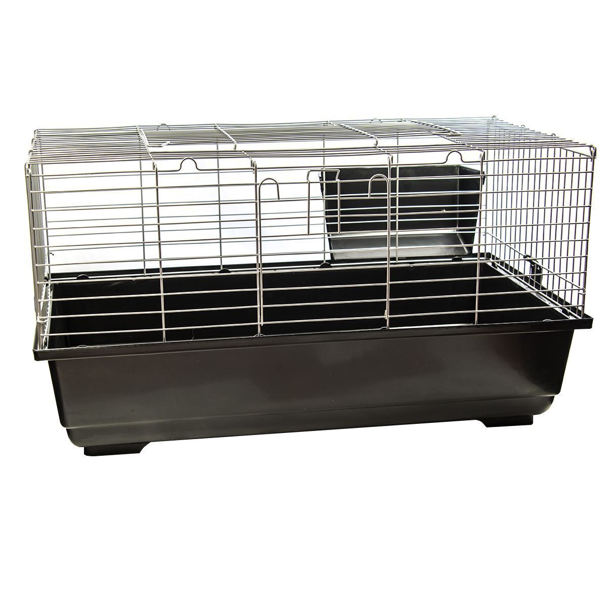 SINGLE LEVEL INDOOR RABBIT CAGE SMALL ANIMAL PET HOME RAT GUINEA PIG HUTCH HOUSE