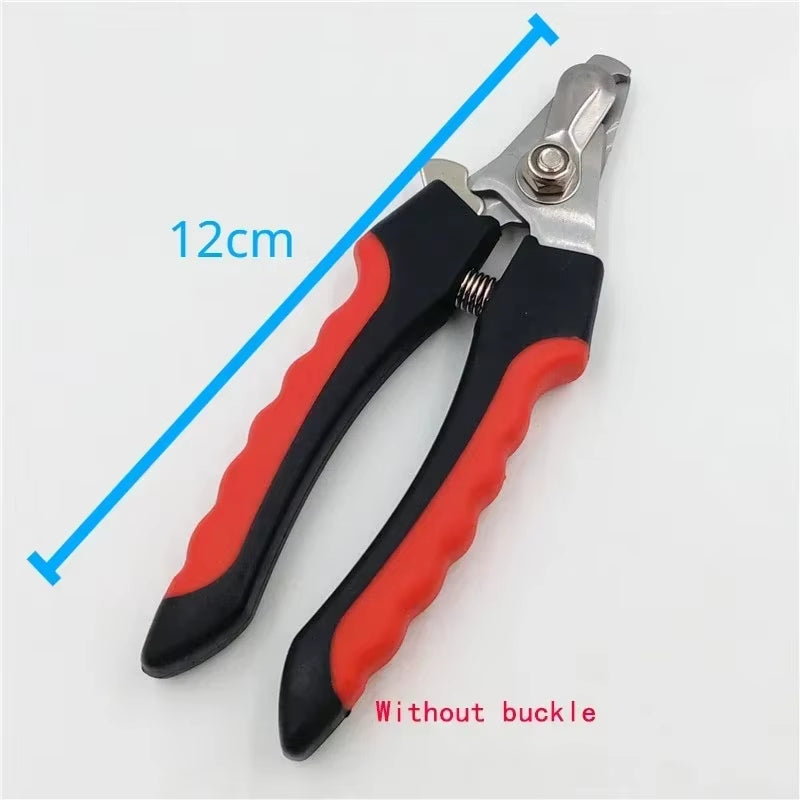 New Dog Nail Clippers Stainless Steel Pet Nail Clipper Professional Nailclipper Cat Scissors Cutters 1Pcs