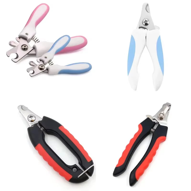 New Dog Nail Clippers Stainless Steel Pet Nail Clipper Professional Nailclipper Cat Scissors Cutters 1Pcs
