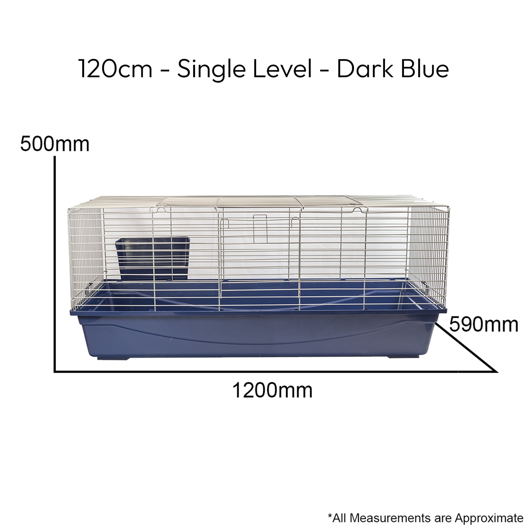 SINGLE LEVEL INDOOR RABBIT CAGE SMALL ANIMAL PET HOME RAT GUINEA PIG HUTCH HOUSE