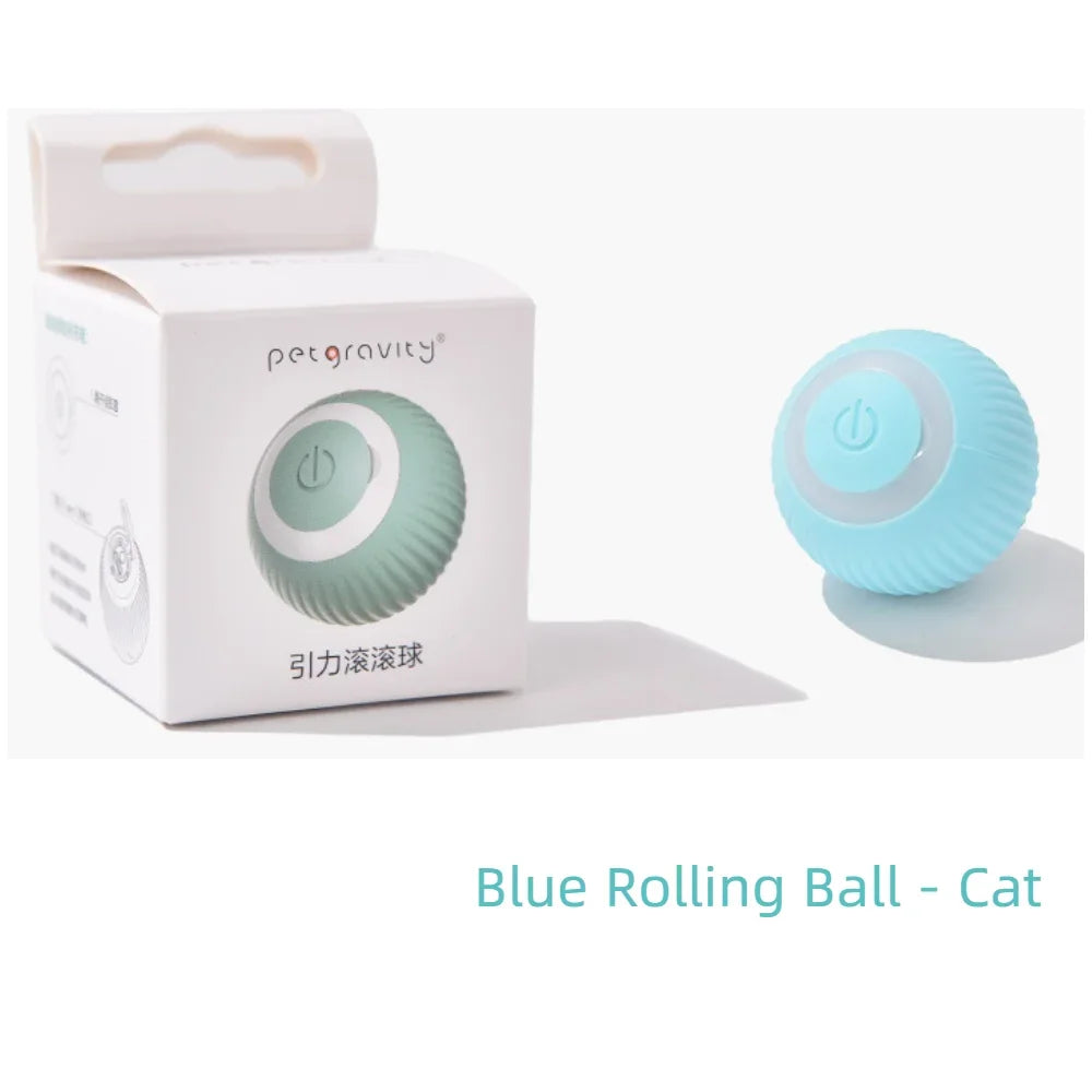 Smart Dog Toy Ball Automatic Moving Bouncing Rolling Ball Electronic Interactive Pet Toy for Puppy Birthday Gift Dog Cat Product