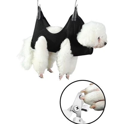 Dog Cat Grooming Hammock Fixed Bath Bag for Nail Cutting anti Scratch Cat Trimming Restraint Bag Cat Beauty Hanging Pet Supplies